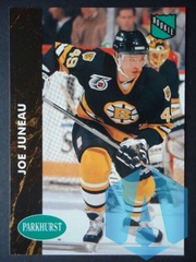 1991-92 Parkhurst Joe Juneau Rookie Card #234 Boston Bruins